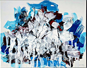 Robert Goodnough, Collage Canvas Painting III, 1983 Robert Goodnough, Collage Canvas Painting III, 1983