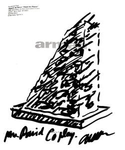Arman, Hope for Peace, 1997 Arman, Hope for Peace, 1997