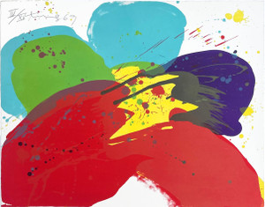 Walasse Ting 丁雄泉, Flower, 1969 Walasse Ting 丁雄泉, Flower, 1969