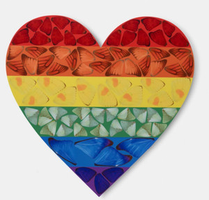 Damien Hirst Butterfly Heart (Small) H7-4, 2020