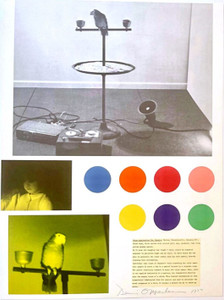 Dennis Oppenheim, Color applications for Chandra (hand signed limited edition), 1977 Dennis Oppenheim, Color applications for Chandra (hand signed limited edition), 1977