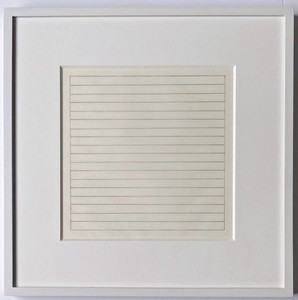 Agnes Martin, Untitled, Paintings and Drawings, Stedelijk Museum, Amsterdam, 1990 Agnes Martin, Untitled, Paintings and Drawings, Stedelijk Museum, Amsterdam, 1990