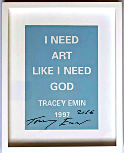 Tracey Emin, Everybody Needs a Place to Think, 2002 - Alpha 137
