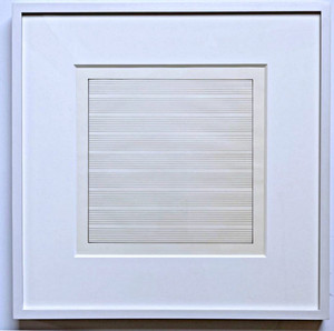 Agnes Martin, Untitled, from Paintings and Drawings, Stedelijk Museum, Amsterdam, 1990 Agnes Martin, Untitled, from Paintings and Drawings, Stedelijk Museum, Amsterdam, 1990