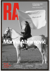Marina Abramovic, The Hero, 2001 (Hand Signed by Marina Abramovic), 2023 Marina Abramovic, The Hero, 2001 (Hand Signed by Marina Abramovic), 2023