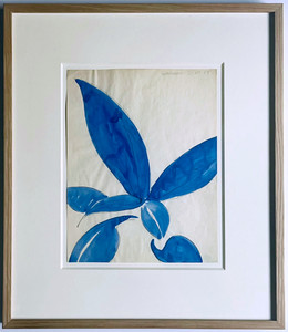 Robert Indiana, Robert Indiana - 2.VII.59, unique watercolor, acquired from the artist's studio