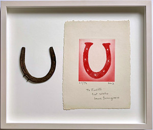 Louise Bourgeois - Horseshoe (with accompanying horseshoe), for Judith Solodkin, 2003
