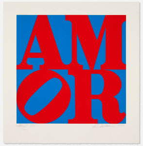 Robert Indiana - AMOR, 1994
