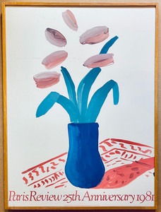 David Hockney, 25th Anniversary of the Paris Review (Signed), 1981