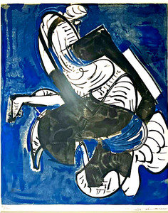 Hans Hofmann - Composition in Blue, 1952