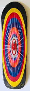 Kenny Scharf - Limited Edition Hand Signed skateboard skate deck, 2009
