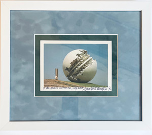Arnaldo Pomodoro - Big Sphere - Hand Signed and Inscribed Art Card, 1992