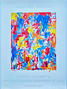 Jasper Johns - original Dayton's 12 Gallery poster, 1971
