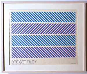 Bridget Riley - Scarce vintage Arts Council of Great Britain exhibition print, 1980