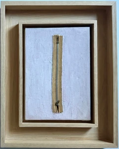 Dan Basen - untitled Zipper painting, 1963