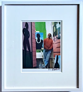 Kerry James Marshall - In his Chicago Studio (Hand Signed by Kerry James Marshall)