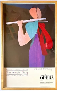 David Hockney - The Magic Flute (HAND SIGNED), from the Estate of Don Cribb, 1987