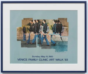 David Hockney - Gregory Walking poster - Hand Signed Deluxe Edition, 1983