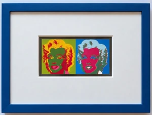Warhol Collector's item: original invitation to Andy Warhol Memorial Lunch, from the Estate of Tim Hunt, Warhol Foundation curator,