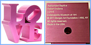 Robert Indiana, LOVE (Artist Authorized Museum Replica, with Museum Stamp and Copyright), 2011 Robert Indiana, LOVE (Artist Authorized Museum Replica, with Museum Stamp and Copyright), 2011