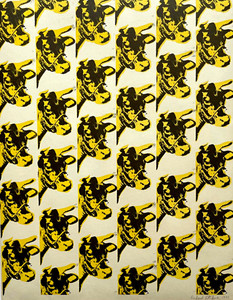 RICHARD PETTIBONE, ANDY WARHOL COW WALLPAPER, 1971 RICHARD PETTIBONE, ANDY WARHOL COW WALLPAPER, 1971