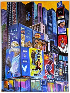 Thelma Appel, Times Square (Keep It Wild), 2016-2017 Thelma Appel, Times Square (Keep It Wild), 2016-2017