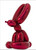 Jeff Koons Balloon Rabbit (Red)