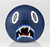  KAWS Cat Teeth Bank (Navy Blue) 2007, Limited edition of only 400. Painted Cast Vinyl; in original box.