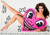 KEITH HARING RICHARD AVEDON Brooke Shields 1985, Offset Lithograph Poster on Wove Paper.