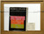 Kenneth Noland - original signed oil pastel drawing, from the Estate of Ira Licht