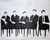 Pat Pickering - Five Men Seated, 1968