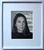 Photographic portrait of Jenny Holzer by Jim Arkatov, founder of LA Chamber orchestra (Hand signed by Arkatov), framed alongside an original letter from Holzer (HAND SIGNED by Jenny Holzer)