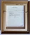 Photographic portrait of Jenny Holzer by Jim Arkatov, founder of LA Chamber orchestra (Hand signed by Arkatov), framed alongside an original letter from Holzer (HAND SIGNED by Jenny Holzer)