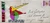 Anton Van Dalen - Signed watercolor bird drawing on Exit Art envelope with signed and inscribed invitation to "The Memory Cabinet" - for Rick Gallagher, 1990