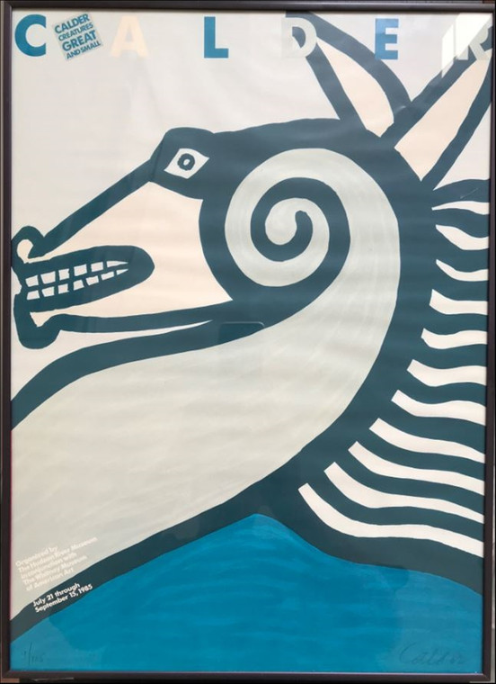 Alexander Calder: Creatures Great and Small,  Rare 1985 Lithograph 