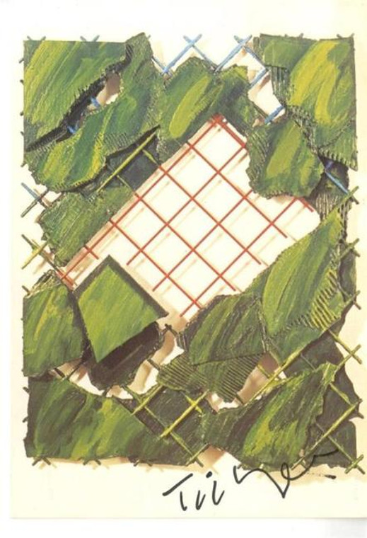 Rare Signed Autographed Postcard of The House of Karl Gustav by WILLIAM TILLYER