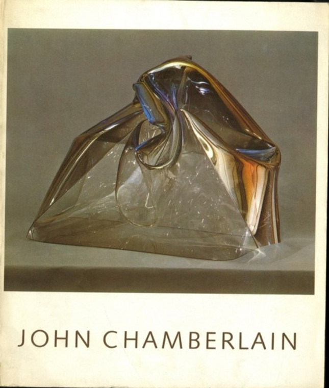 JOHN CHAMBERLAIN *Very Rare* 1971 Sculpture Guggenheim Museum Catalogue  1/2000