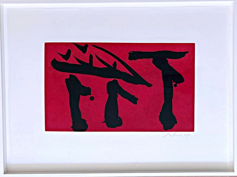 Robert Motherwell, Pull Out All Flags (Engberg, Banach 263), 1980