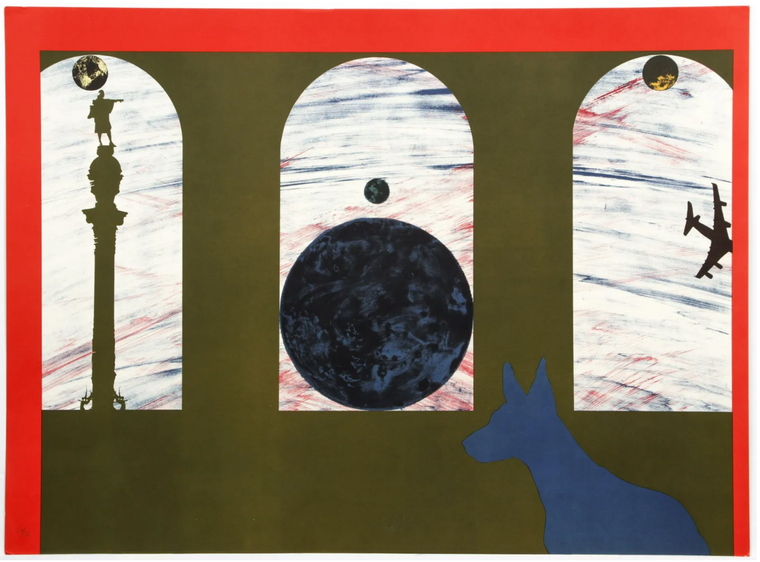 Billy Al Bengston, Untitled, from the In Barcelona Portfolio, 1988