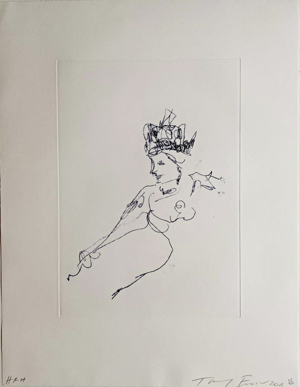 Tracey Emin, HRH (Her Royal Highness) Royal Britania, 2012