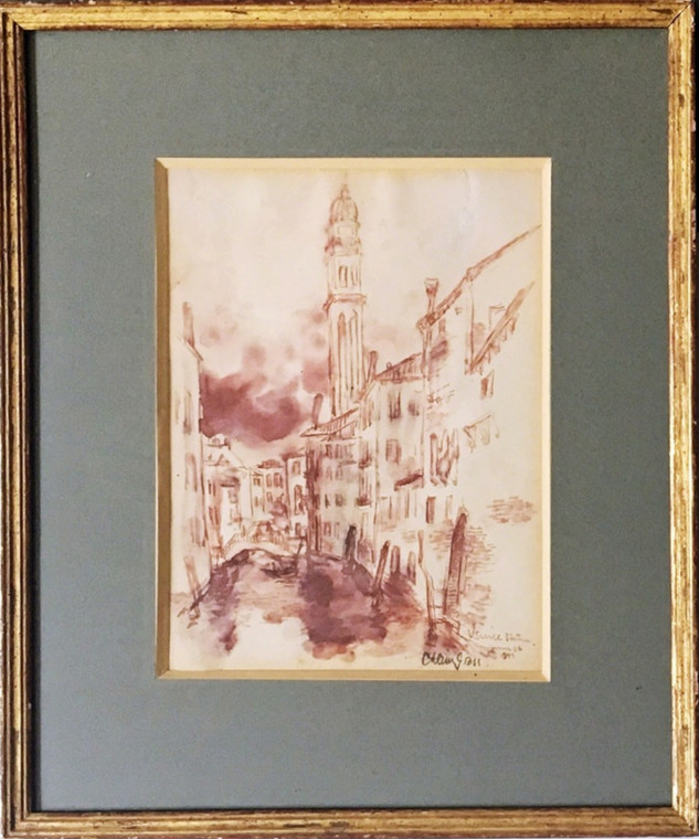 Chaim Gross, Venice, Italia, 1949