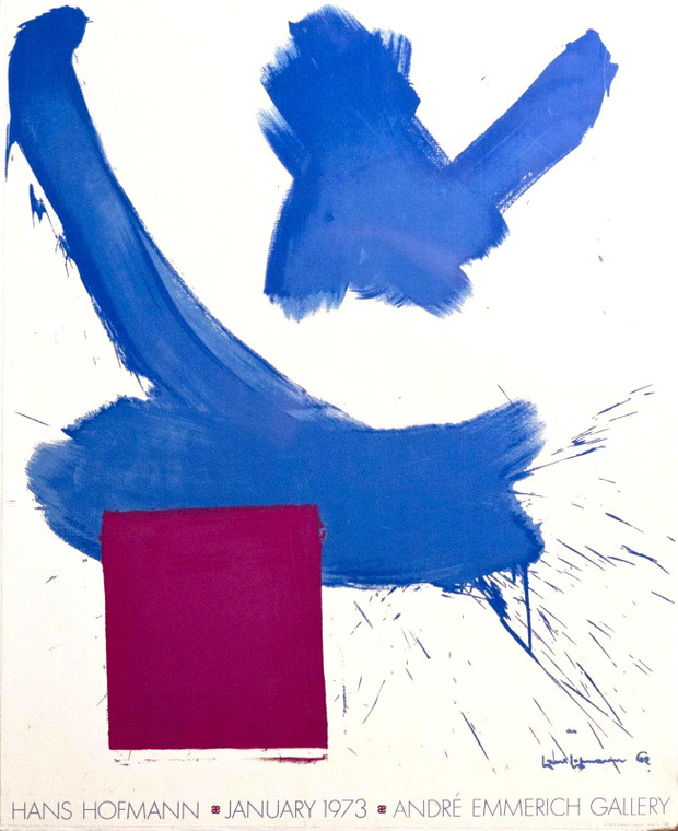 Hans Hofmann, Hans Hofmann at Andre Emmerich Gallery, 1973