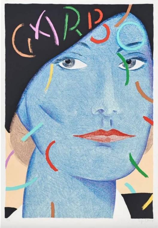 Seymour Chwast, Greta Garbo, 1989