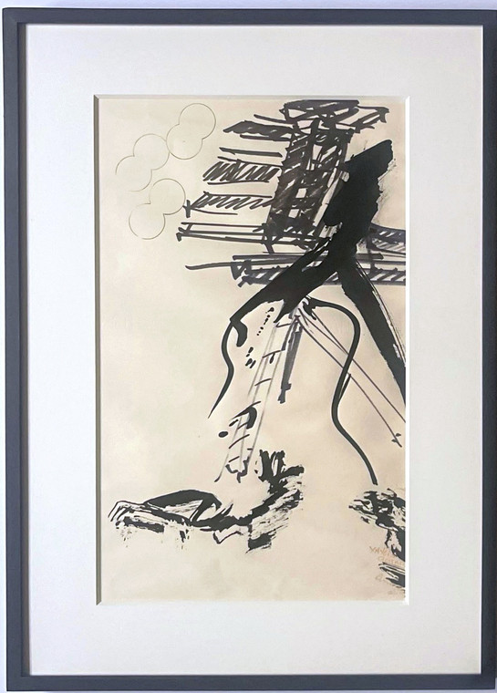 Mark di Suvero - Yayoi's Guitar, Eindhoven-Venice, Richard Bellamy, 1971