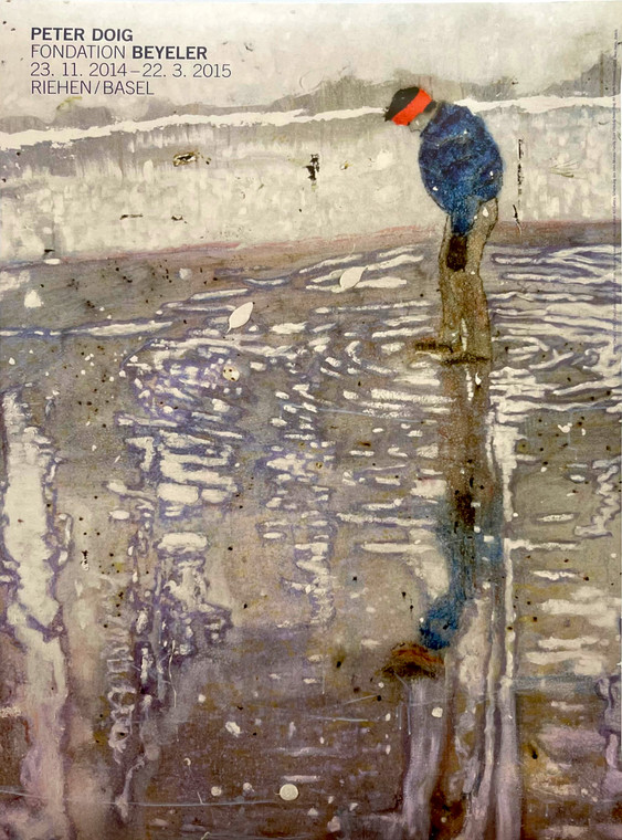 Peter Doig, Poster for Peter Doig Exhibition at Foundation Beyeler, 2015
