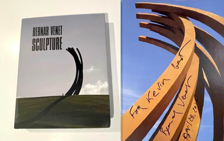 Bernar Venet, Bernar Venet Sculpture (Monograph - hand signed and inscribed), 2013