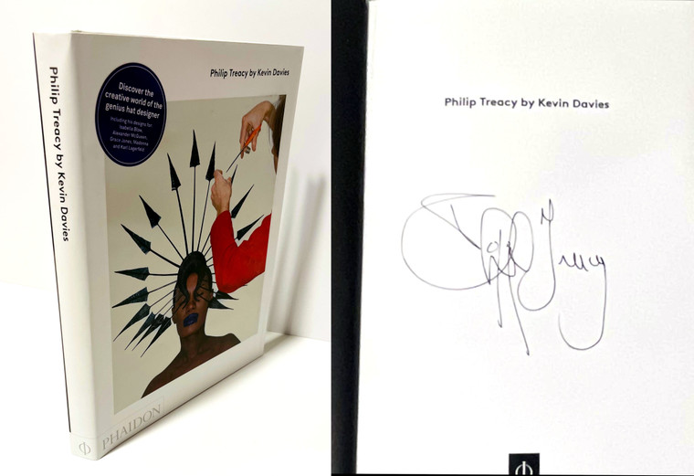 Philip Treacy, Philip Treacy hardback book (hand signed by Philip Treacy), 2013