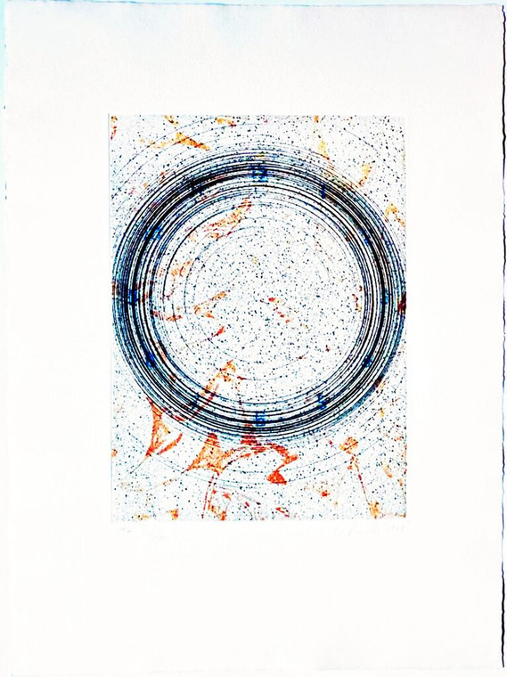 Ed Ruscha and Billy Al Bengston, Zapata-Tiempo, hand signed by both Ed Ruscha and Billy Al Bengston, 1988 (Engberg & P. 168), 1988