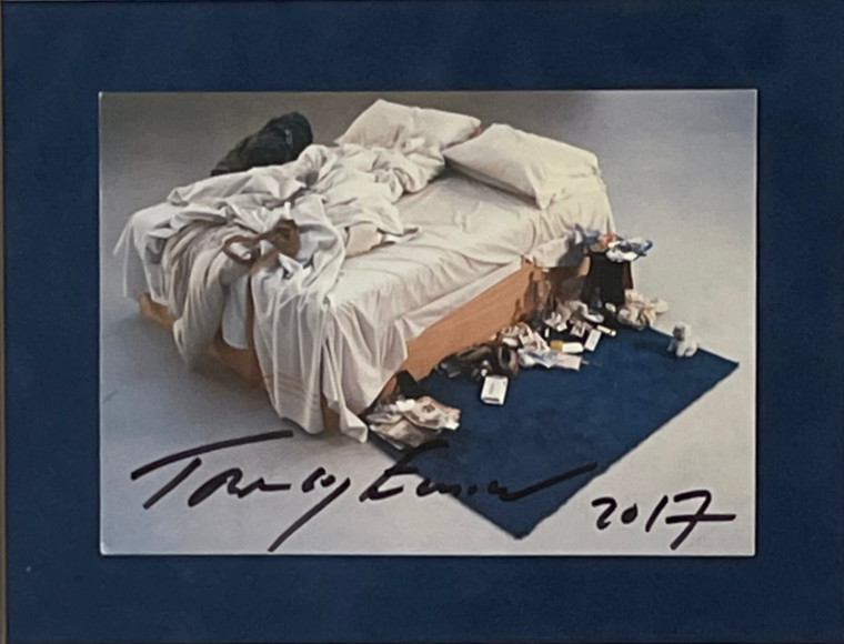 Tracey Emin, My Bed (Hand signed by Tracey Emin)