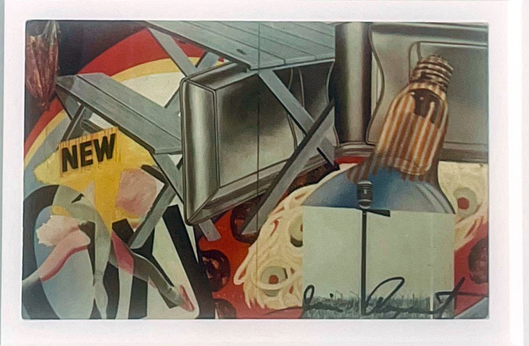 Art Card: James Rosenquist, Nomad, 1963 (Hand signed by the artist), ca. 1996